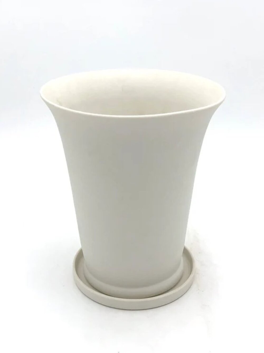 Middle Kingdom - Piccolo Conical Pot with Saucer (Bisque)